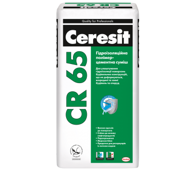 Ceresit CR-65 Смесь для гидроизоляции, мешок 25 кг
