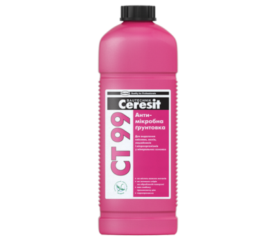 CERESIT CT-99 Грунтовка з антимикробной добавкой, 1л