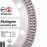 Круг алмазный Distar 1A1R 125x1,6/1,0x10x22,23 Multigres