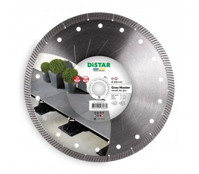 Круг алмазный Distar 1A1R 230x1,6/1,2x10x22,23/H Gres Master