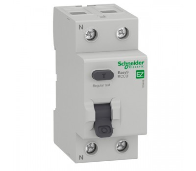 Дифференциальный автомат "Easy9" 4,5кА, 2Р, 25А, 30mA, тип "АС". Schneider