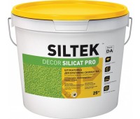 SILTEK Dеcor Silicat Pro Штукатурка силікатна декоративна камінцева 2,5 мм