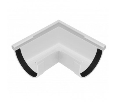 RainWay Угол желоба наружный 90° 130 мм, белый