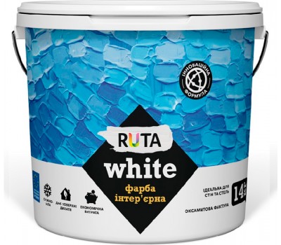 RUTA Краска 14 кг для потолков и стен White