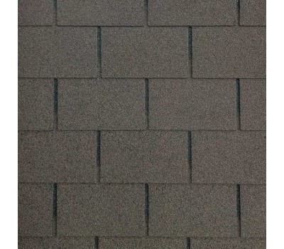 Битумная черепица SIM SHINGLE "4-TAB" QUADRIATERIAL (2,61 м.кв.) каштан