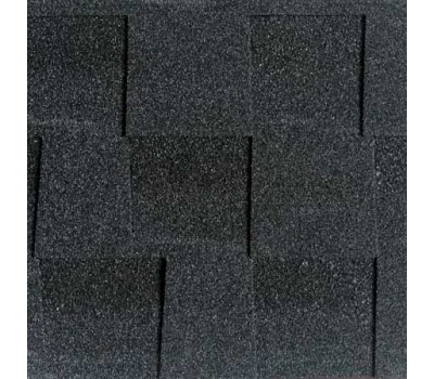 Битумная черепица SIM SHINGLE "EFFECT" (2,52 м.кв.) графит