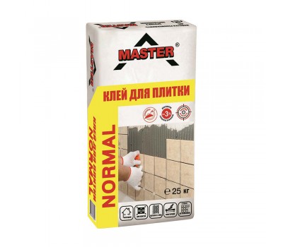 MASTER NORMAL Клей для плитки (для внутрішніх робіт), 25кг
