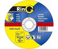 Круг відрізний RING по металу 125*1,2*22мм (400/100/10шт) AR-12512-41