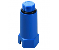 Заглушка Vsplast PPR 1/2 " удлиненная(синяя)1028