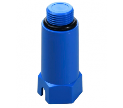 Заглушка Vsplast PPR 1/2 " удлиненная(синяя)1028