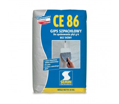 SEMIN Шпаклівка високоміцна CE-86 ТМ "SEMIN", 25кг
