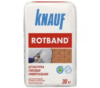 KNAUF Штукатурка ROTBAND, мішок 30 кг KNAUF Штукатурка ROTBAND, мішок 30 кг