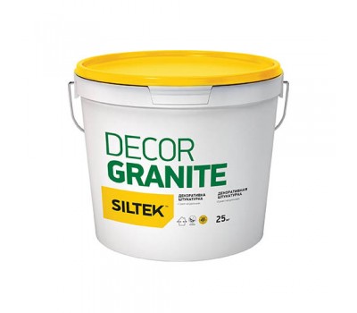 SILTEK Dеcor Granite-Штукатурка декоративна "Граніт натуральний" (Наповнювач: 1,5 - 2,0 мм)