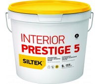 SILTEK Interior Prestige 5 Фарба латексна оксамитово-матова, для сухих та вологих приміщень.9л