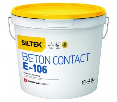SILTEK Beton contact Е-106 Грунтовка адгезийная 10 л