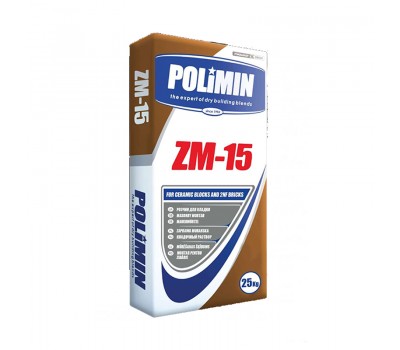 POLIMIN ZM-15 Универсальный строительный раствор 25кг