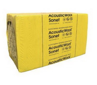 AcousticWool Sonet Профессиональная акустическая минеральная вата, 6м2